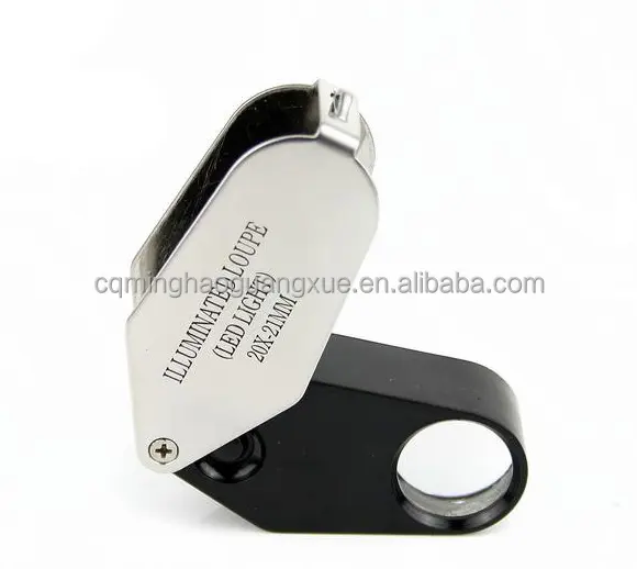 Minghao Hot Sell Magnifier Lamp 10X Diamond Loupe