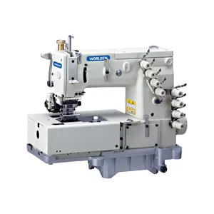 WD 1508 P Dubbele Ketting Stitch Machine Met Horizontale Looper Beweging Mechanisme Juk Industriële Golden Wiel Naaimachines