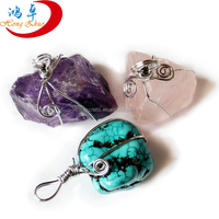 Colgante de luna creciente de drusa natural al por mayor para bricolaje, colgante de cuarzo de cristal de drusa con cristal natural plateado