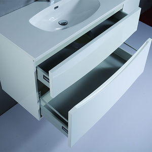 Moderne et Personnalisable Salle De Bains <span class=keywords><strong>Mur</strong></span> Accroché <span class=keywords><strong>Laque</strong></span> Vanité De Luxe - Product Image 4