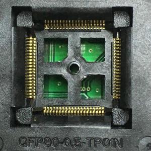 Taidacent QFP80 IC チッププログラミングソケットバーナー 0.5 間隔プログラミングブロック OTQ-80-0.5-02 IC テストソケットプログラミングアダプター - Product Image 6