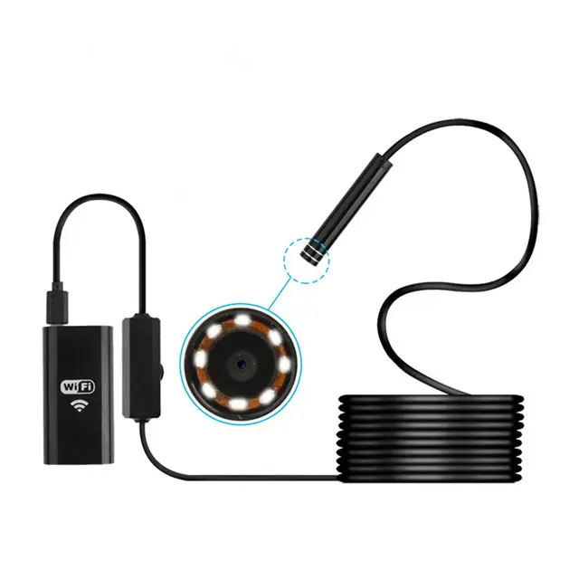 HD 62 degree vision wifi endoscope camera 8mm android connection to iphone/android/ipad/tablet BS-GD31W