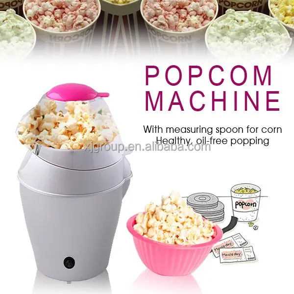 Familien verwenden Mini automatische Popcorn Popper