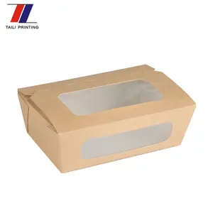 사용자 정의 인쇄 해피 식사 상자 다이 컷 식품 상자 식품