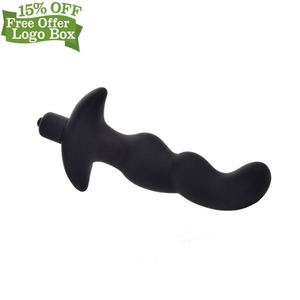 Caja Personalizada Gratis - Masajeador de Punto G, Estimulación de Próstata, Tapón Anal para Hombres <span class=keywords><strong>Gay</strong></span>, Juguete Sexual para Adultos, Vibrador con Cuentas - Product Image 3