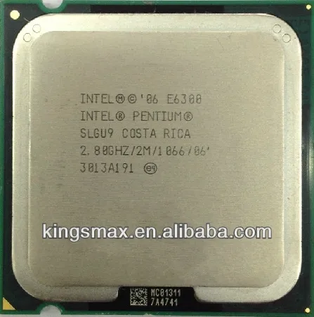 Intel cpu Celeron E6300 2.0 GHz 1m 800 E2200 E2140 E2160 e2180 e3400 E4300 E4600 E5200 E5300 E5400 E5500 E6300 E6400 e6550 E6600