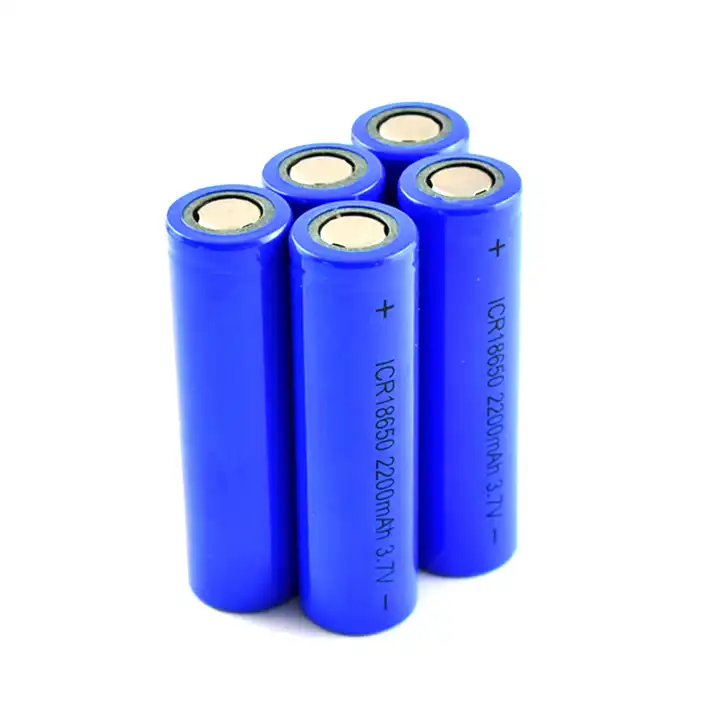 Batterie rechargeable 18650 Li-Ion 2200 mAh 3.7V