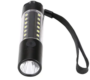 3ワットAluminum Rechargeable LED Flashlightと360 Degree Light 6 Flash Modes