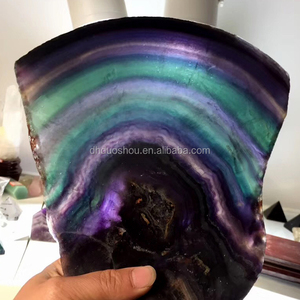 Giá Bán Buôn Thiên Nhiên Thạch Anh Cầu Vồng Fluorite Đá Lát Fluorite Phiến - Product Image 2