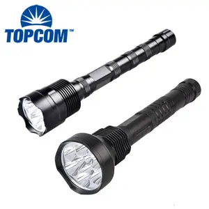 11000 Lumen High Power Rechargeable Torch 9 LED Torch Rechargeable