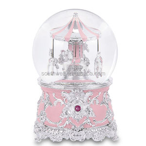 مخصص عالية الجودة الديكور كاروسيل الموسيقية سنو غلوب - Product Image 2