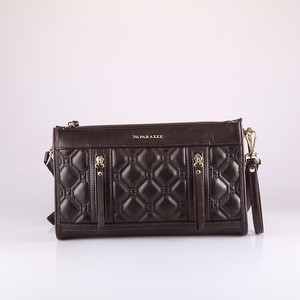 4966 2017 Bolso de Mano amplio para dama sofisticado en color negro con diseno de endredon frontal, fabrica de bolsos. - Product Image 2