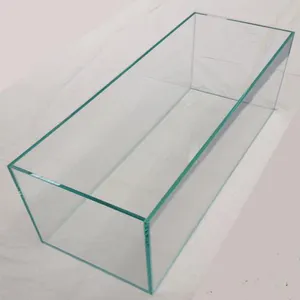 3mm 4mm 5mm 6mm 8mm tempered Polished edge extra clear glass for aquarium