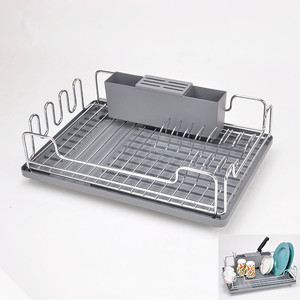 ชั้นวางจานในห้องครัวที่สวยงามลวดเหล็กสีแดงแนะนำเป็นอย่างยิ่ง - Product Image 5