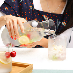 ใหม่มาถึง Borosilicate เดือดน้ำร้อนทำอาหารแก้ว Carafe