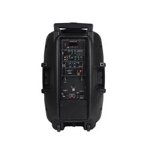 JERRY Điện 15 Inch Một Không Dây Mic Xách Tay Loa Xe Đẩy - Product Image 6