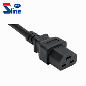 Cabo de Alimentação de Plugue de 3 Pinos de Israel para IEC 320 C21 com Aprovação SII de Israel 16A 250V - Product Image 3