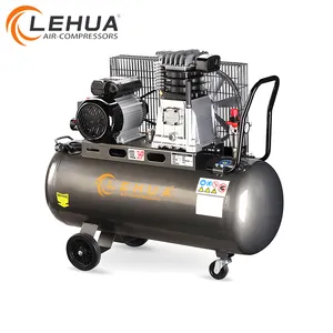 LeHua 2hp 3hp 8bar 100L 탱크 양을 가진 휴대용 공기 압축기