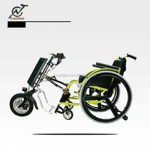 Mais segurança 12 polegadas mão bicicleta cadeira de rodas elétrica 350w handbike handcycle trovão com bateria