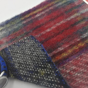 Tissus de laine à <span class=keywords><strong>poils</strong></span> <span class=keywords><strong>longs</strong></span>, fils spéciaux, <span class=keywords><strong>PLAID</strong></span>, pour manteau d'hiver, livraison gratuite - Product Image 2