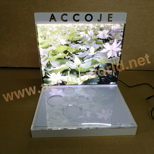 Nuevo diseño personalizado POP acrílico soporte de exhibición cosmético con lcd - Product Image 3