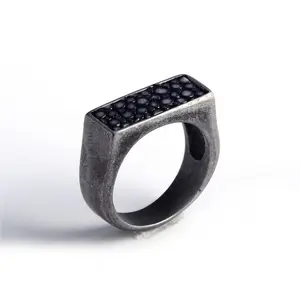 2021 Latest Design Hollow Male Style Rings, Stainless Steel Gay Men Ring