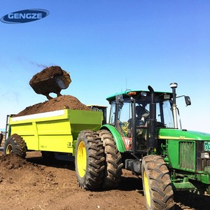Tractor Aangedreven Mest Solids Organische Meststof Spreaders Muck Verspreiden Machines - Product Image 2