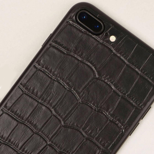 Étui en cuir de crocodile de luxe 2019, housse multi-cuir pour <span class=keywords><strong>iPhone</strong></span> 8/8 Plus - Product Image 3