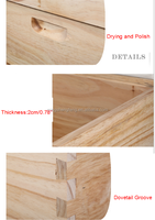 Bee hive Langstroth lieferant versorgung imkerei bee hive 2 zu 5 schicht standard 10 rahmen Langstroth beehive aus China lieferant