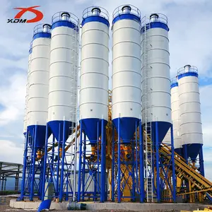 Popular Easy Movement Bolted Type Steel Silo 100 ton Cement Silo price