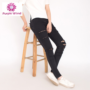 Nouvelle marque 2017 des états push up kan peut déchire skinny rock revival jeans - Product Image 4