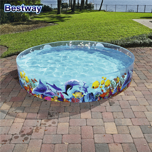 Été frais Mer Créature Imprimé Matériau Dur Transparent <span class=keywords><strong>Piscine</strong></span> D'eau - Product Image 4