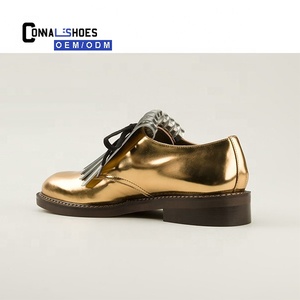 Connal أزياء شرابات نمط الاطفال أكسفورد تصليحه براءات أحذية من الجلد - Product Image 4