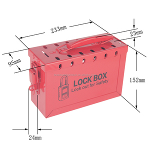 工場供給安全鋼鉄LOTOグループロックアウトボックス - Product Image 2