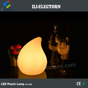 Cambia colore illuminato pesca forma lampade da tavolo - Product Image 3
