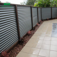 Persienne en aluminium Décoratif Clôture De Sécurité Panneau De Porte