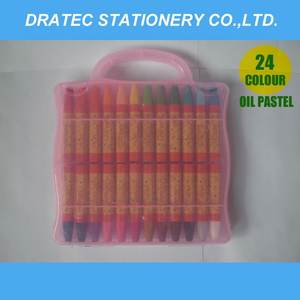 Forme triangulaire OEM couleur personnalisée dessins faciles d'art pastel à l'huile <span class=keywords><strong>avec</strong></span> boîte en plastique pour les enfants - Product Image 6