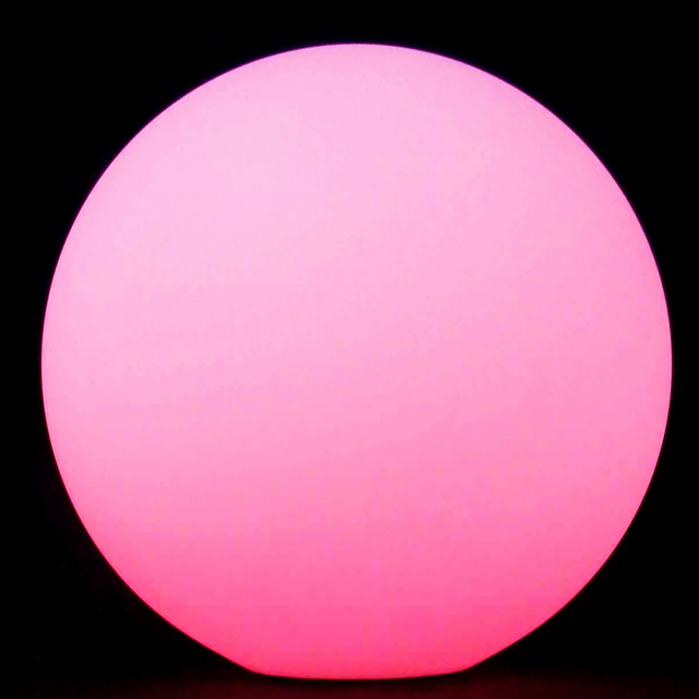 Hot 16 Colors Large Outdoor Led Plastic Sphere