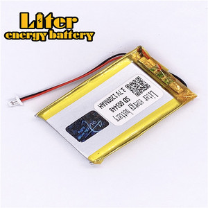 Plug 1.0-2 P 3.7 V 603448 1200 mah lipo battery Rechargeable solar li ion polymer lithium battery with PCM - Product Image 2