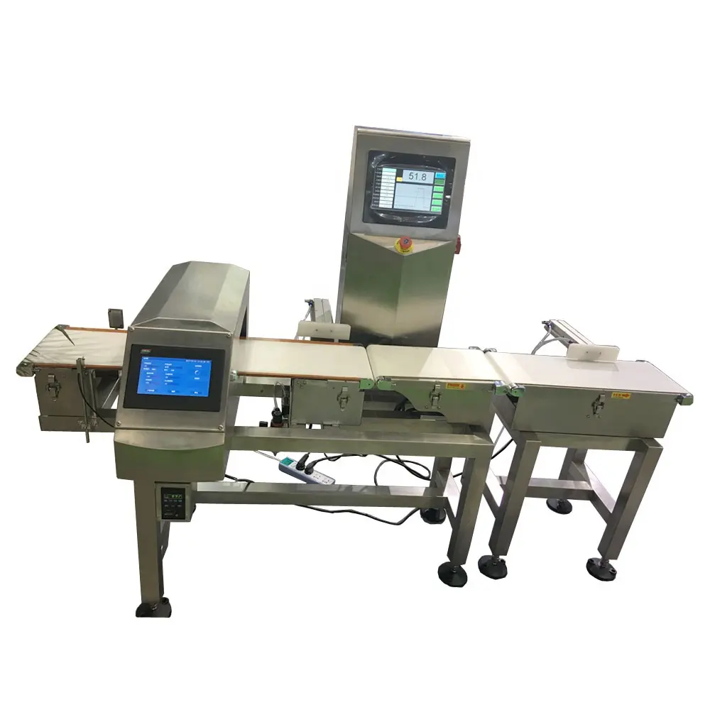 Trực tuyến kết hợp máy dò kim loại và kiểm tra định lượng cho chế biến thực phẩm/Dệt/ngành công nghiệp nhựa JZ-W1200g