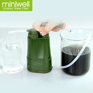 เครื่องกรองน้ำ Miniwell สำหรับการเดินทางทางถนน