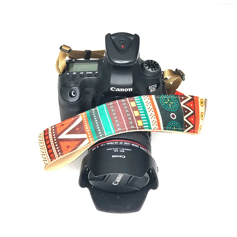 Wholesale Custom Thermal Printing Camera Neck Strap Fit for Universal Camera