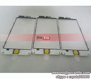 Remplacement Verre Externe avec Lunette Cadre pour iphone 6 <span class=keywords><strong>Plus</strong></span> 5.5 pouce LCD Écran Tactile Avant Verre Externe Lens fix - Product Image 5