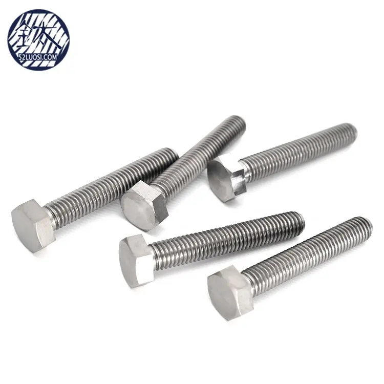 Gr5 Bolt Titanium Hex Head Bolt M10 M12