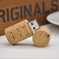 Nouvelles bouchons de vin rouge modèle 128 Mo Clé USB 2.0 avec logo personnalisé