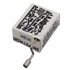 Personalizzato Music Box (YYHSYDN05), movimento di musica, a manovella a mano di carta di music box movimento