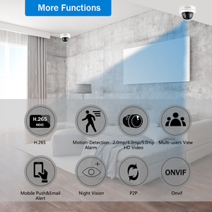 Intérieur réseau 24ch sécurité dôme caméra 2mp poe nvr 1080 p vidéo surveillance <span class=keywords><strong>kit</strong></span> <span class=keywords><strong>ip</strong></span> - Product Image 5