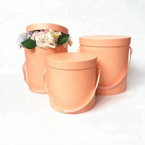 Luxus nach druck design karton runde <span class=keywords><strong>box</strong></span> blume boxen - Product Image 5