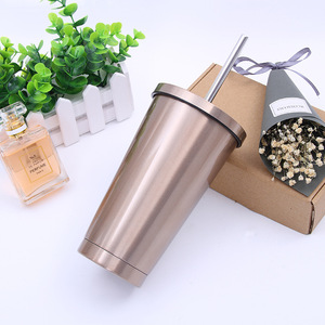 Tasses à gobelet en acier inoxydable avec logo imprimé <span class=keywords><strong>personnalisé</strong></span> en gros <span class=keywords><strong>500ml</strong></span> tasse à café de voyage réutilisable pour la rentrée des classes pour le vin - Product Image 6