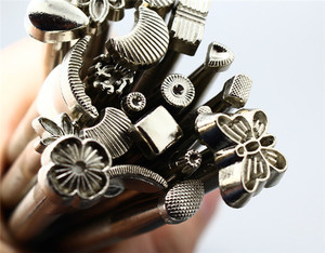 Alloy <strong>Leather</strong> Printing <strong>Tools</strong> DIY Working Saddle Making Set Carving <strong>Leather</strong> Craft Stamps Set Craft <strong>Leather</strong> Working - Product Image 1